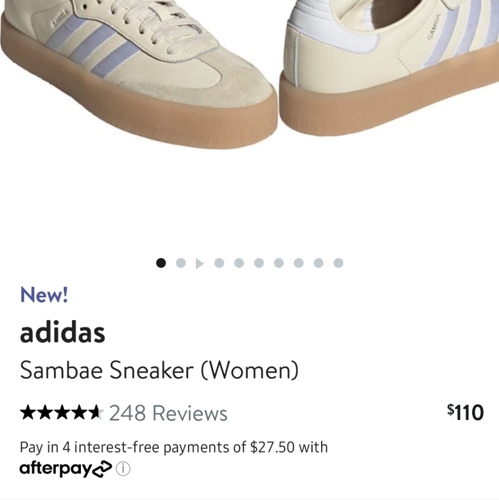 VGUC Adidas Samba